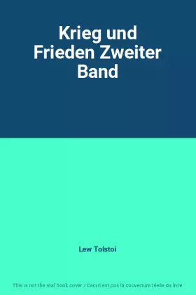 Couverture du produit · Krieg und Frieden Zweiter Band