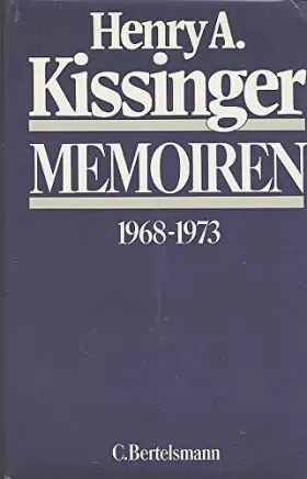 Couverture du produit · Memoiren: 1968-1973