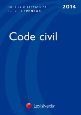 Couverture du produit · Code civil 2014