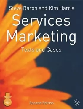 Couverture du produit · Services Marketing: Text and Cases