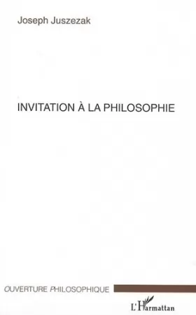 Couverture du produit · Invitation à la philosophie