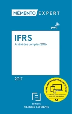 Couverture du produit · MEMENTO IFRS 2017