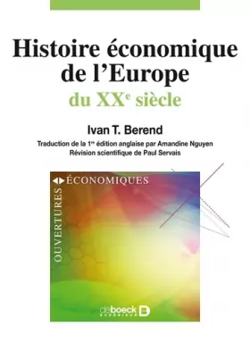 Couverture du produit · Histoire économique de l'Europe du XXe siècle