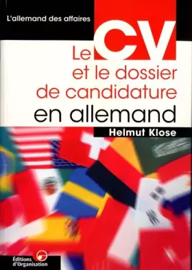 Couverture du produit · L'allemand des affaires: Le CV et le dossier de candidature en allemand