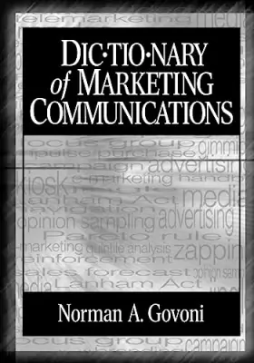 Couverture du produit · Dictionary of Marketing Communications