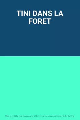 Couverture du produit · TINI DANS LA FORET