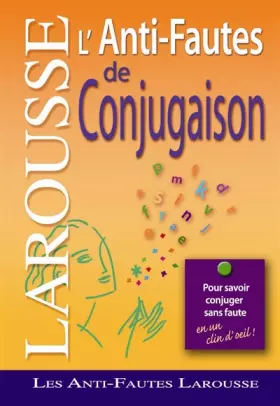 Couverture du produit · L'anti-fautes de conjugaison