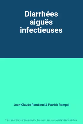 Couverture du produit · Diarrhées aiguës infectieuses