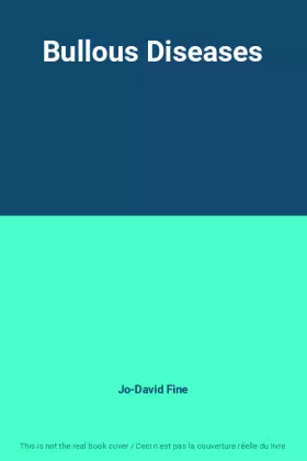 Couverture du produit · Bullous Diseases