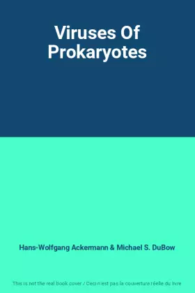 Couverture du produit · Viruses Of Prokaryotes