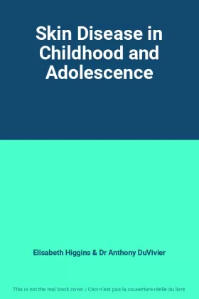 Couverture du produit · Skin Disease in Childhood and Adolescence
