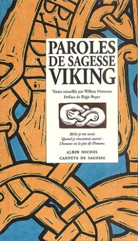 Couverture du produit · Paroles de sagesse Viking