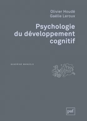 Couverture du produit · Psychologie du développement cognitif