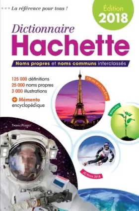 Couverture du produit · Dictionnaire Hachette 2018
