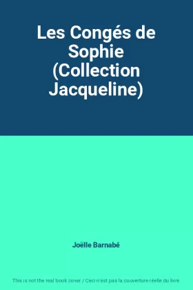 Couverture du produit · Les Congés de Sophie (Collection Jacqueline)