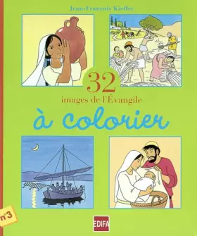 Couverture du produit · 32 images de l'évangile à colorier, numéro 3