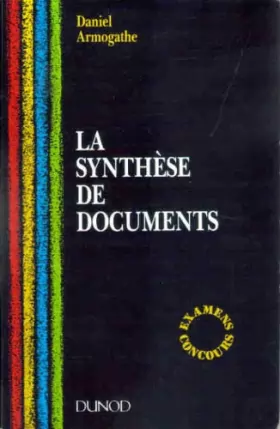 Couverture du produit · La synthese de documents