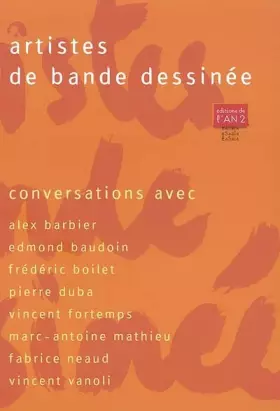 Couverture du produit · Artistes de bande dessinée : Conversations