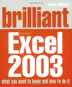 Couverture du produit · Brilliant Excel 2003