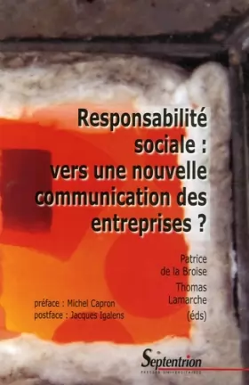 Couverture du produit · Responsabilité sociale : vers une nouvelle communication des entreprises ?