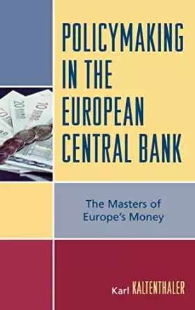 Couverture du produit · Policymaking In The European Central Bank