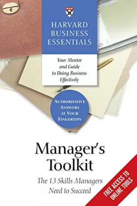 Couverture du produit · Manager's Toolkit: The 13 Skills Managers Need to Succeed