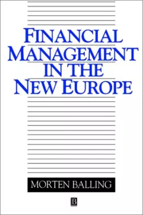 Couverture du produit · EUROPEAN FINANCIAL MANAGEMENT