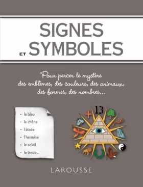 Couverture du produit · Signes et symboles