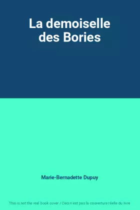 Couverture du produit · La demoiselle des Bories