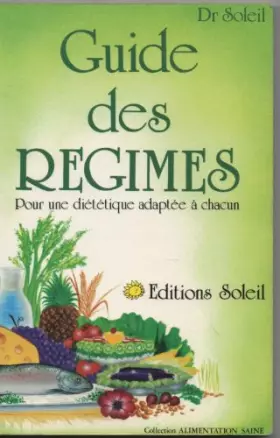 Couverture du produit · Guide des régimes