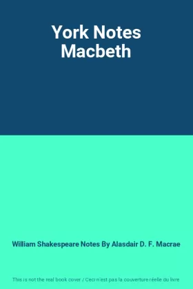 Couverture du produit · York Notes Macbeth