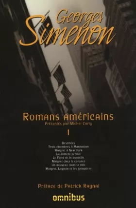 Couverture du produit · Romans américains - Tome 1 (01)