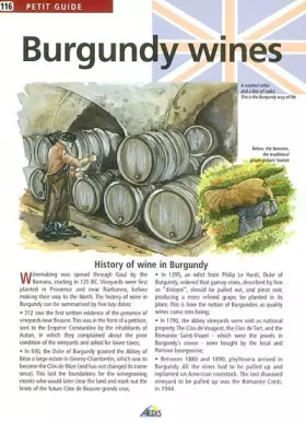 Couverture du produit · PGGB116 - Burgundy wines
