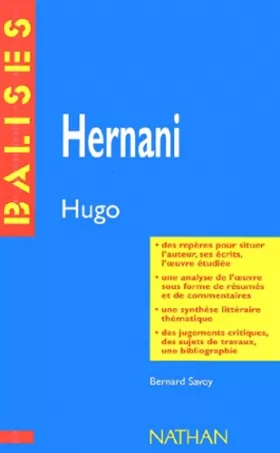 Couverture du produit · Hernani, Victor Hugo