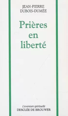 Couverture du produit · Prières en liberté