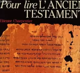 Couverture du produit · Pour lire l'Ancien Testament