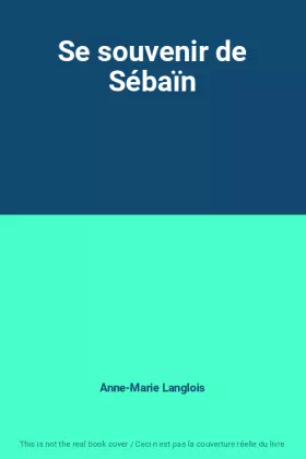 Couverture du produit · Se souvenir de Sébaïn
