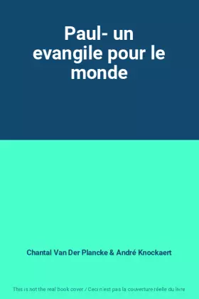 Couverture du produit · Paul- un evangile pour le monde