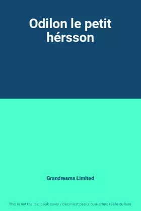 Couverture du produit · Odilon le petit hérsson