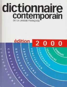 Couverture du produit · Dictionnaire Contemporain de la Langue Française