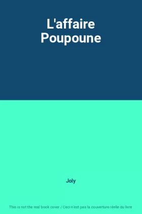 Couverture du produit · L'affaire Poupoune
