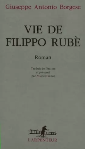 Couverture du produit · Vie de Filippo Rubè
