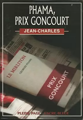 Couverture du produit · Phama, prix Goncourt