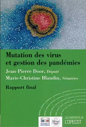 Couverture du produit · Mutation des virus et gestion des pandémies