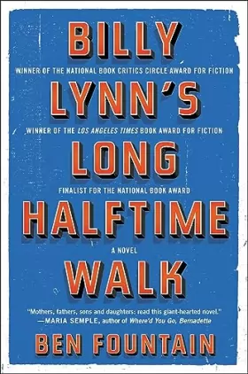 Couverture du produit · Billy Lynn's Long Halftime Walk: A Novel