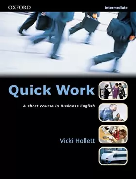 Couverture du produit · Quick Work: Intermediate: Students's Book