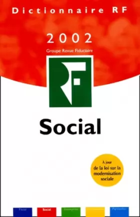Couverture du produit · Dictionnaire Social 2002