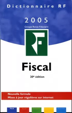 Couverture du produit · Dictionnaire fiscal 2005