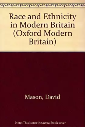 Couverture du produit · Race and Ethnicity in Modern Britain