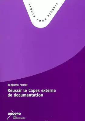 Couverture du produit · Réussir le Capes externe de documentation